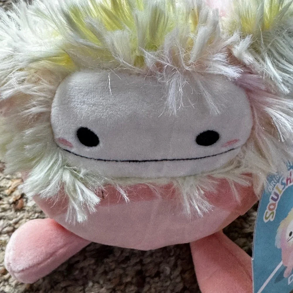 Squishmallows 5 Inch Diane the Bigfoot Pink‎ Rainbow First to Market Plush NWT